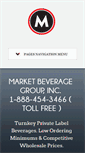 Mobile Screenshot of marketbev.com